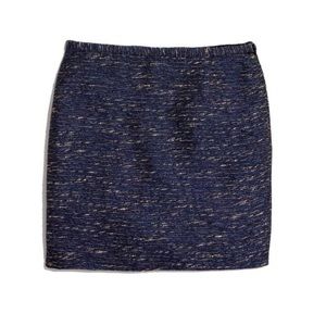 Madewell Shimmer Weave Skirt sz 4